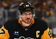 Sidney Crosby to Miss At Least Four Weeks After Olympic Injury